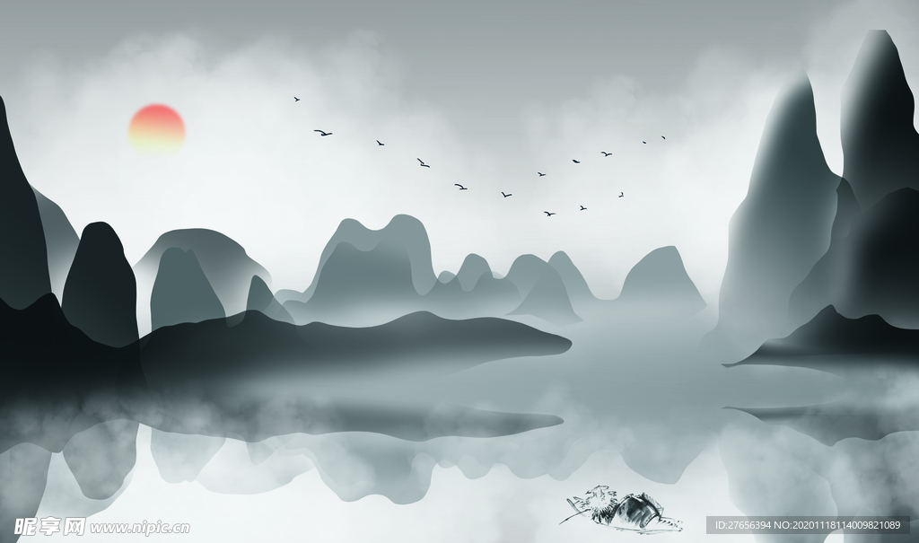 山水画