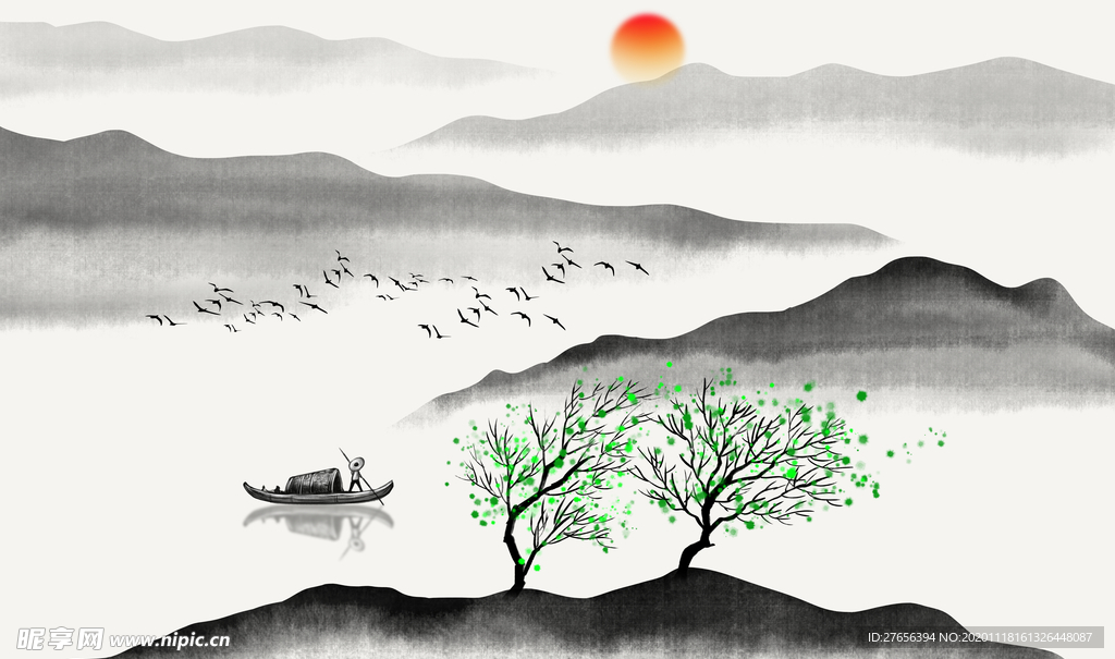 山水画