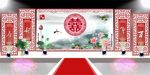 婚礼现场场景布置设计