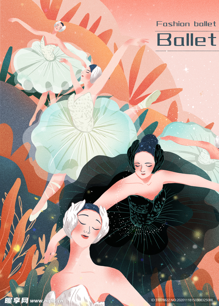 创意卡通插画图案