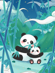 创意卡通插画图案