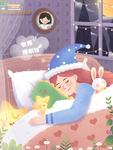 创意卡通插画图案