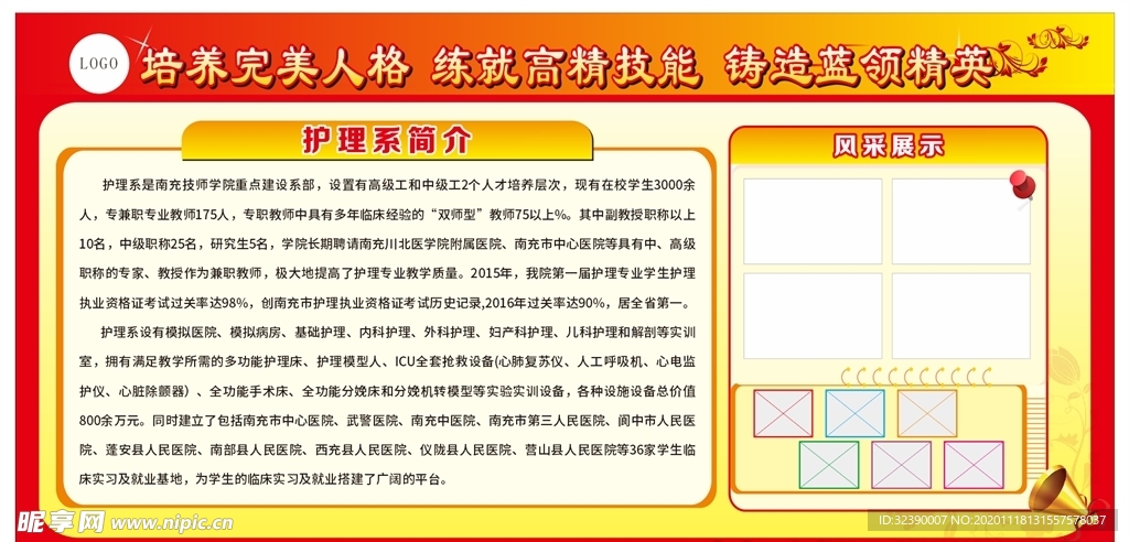 护理系展板