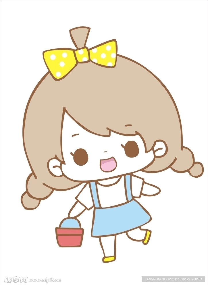 可爱小女孩