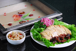 锅底红杞鞭鸡汤