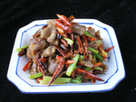 红油鸡胗