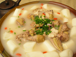 山药炖紫鸡