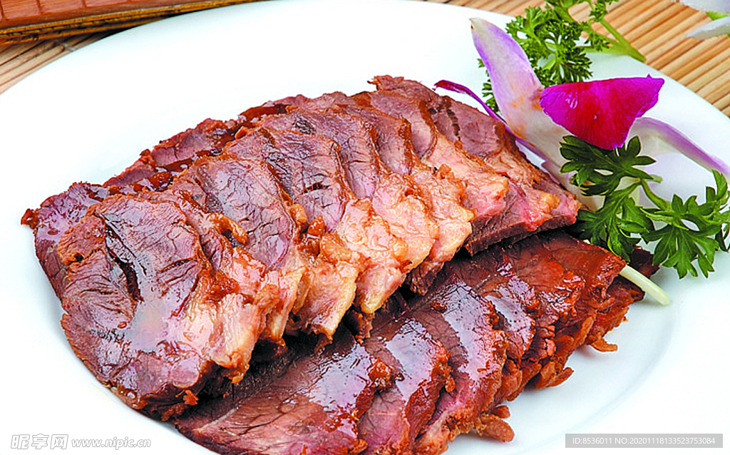 香葱拌驴肉
