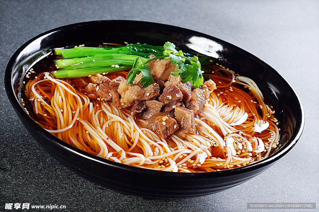 面食牦牛肉粉红味