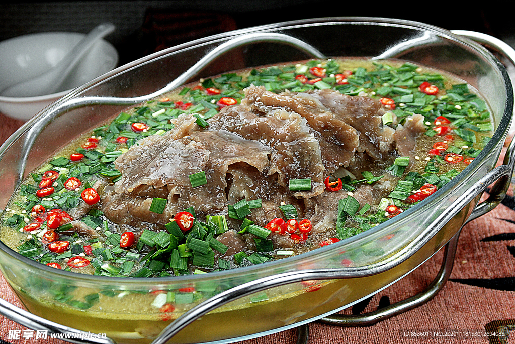 水晶滑牛肉