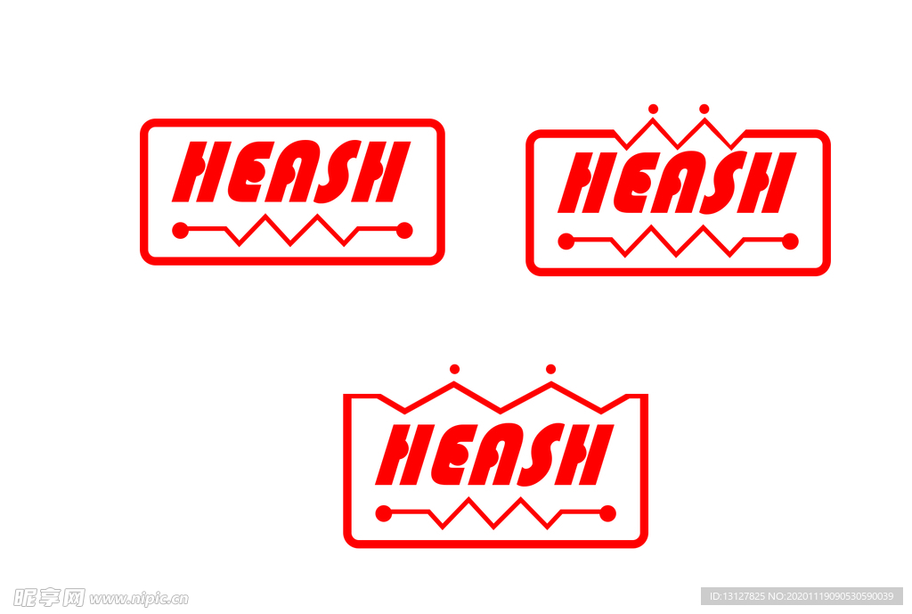 heash 电商logo