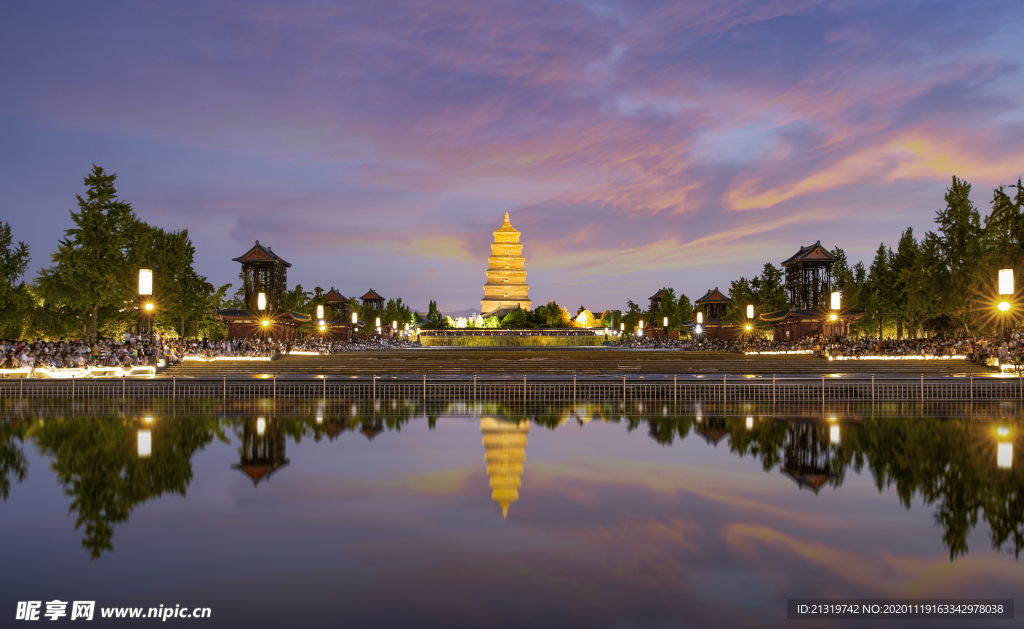 大雁塔夜景