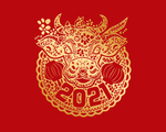 2021牛年剪纸