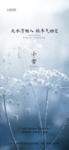 小雪海报