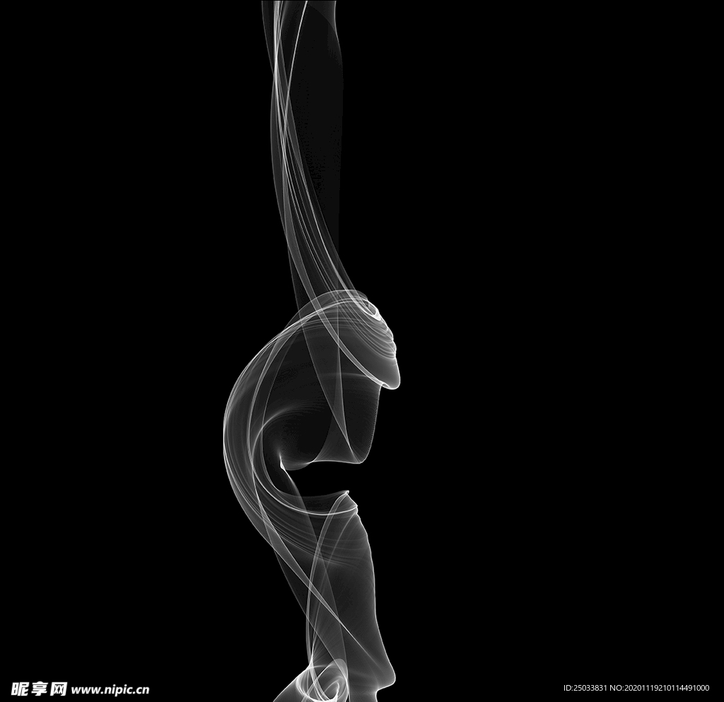 烟雾丝带飘带