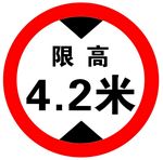 限高道路牌