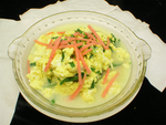 菜火腿水炒蛋