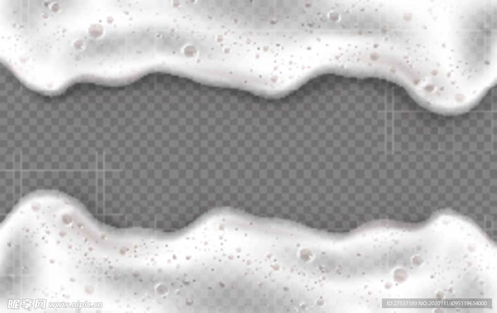白啤酒肥皂泡沫素材