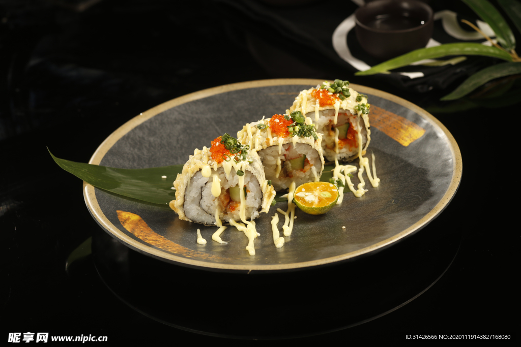 日料 寿司 美食 鱼籽