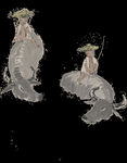 牧牛国画高清免抠素材