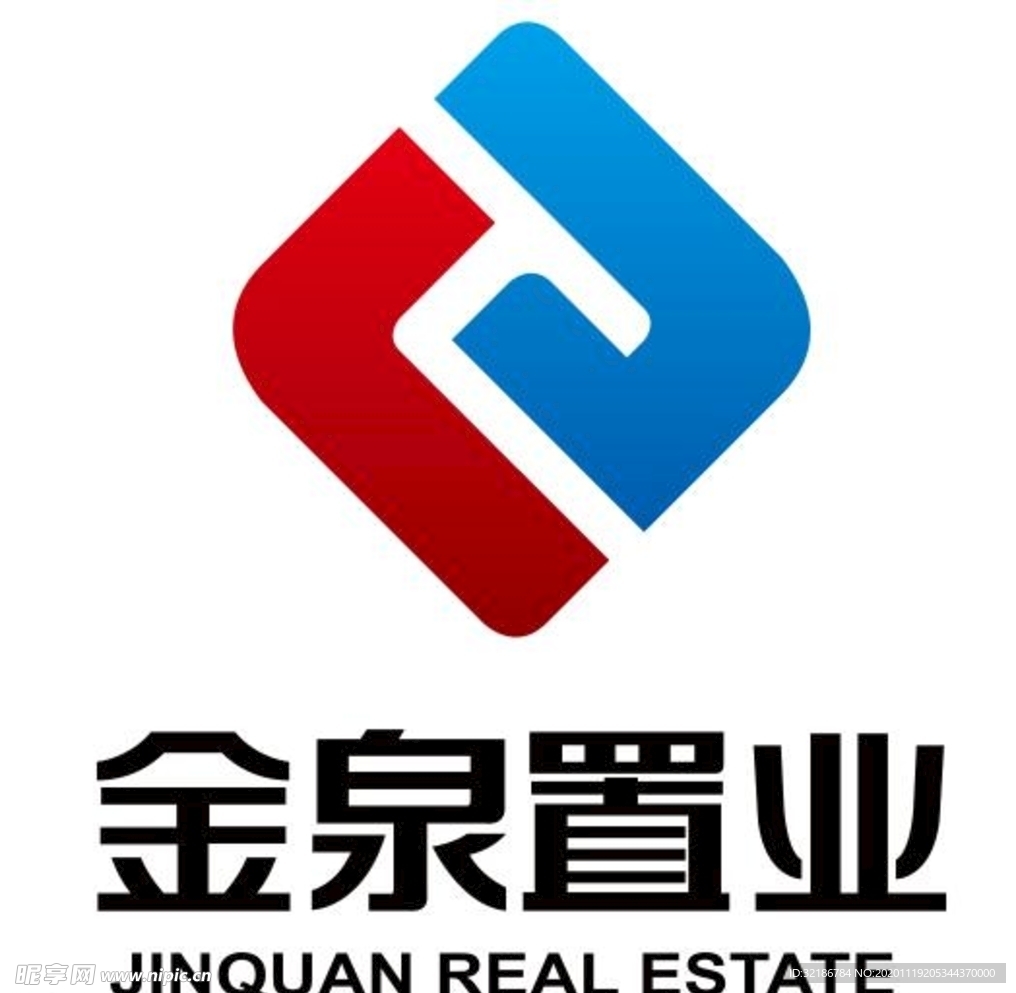 矢量金泉置业logo