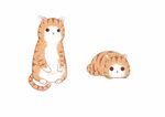 卡通手绘橘猫
