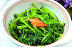 虾酱茼蒿