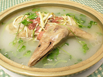 咸肉扁尖老鸭煲