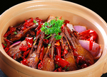 香锅鸭下巴