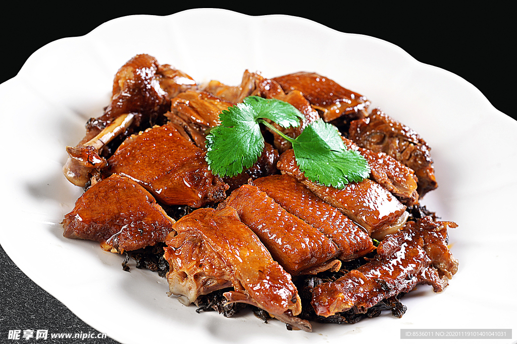 蒸梅菜扣鸭