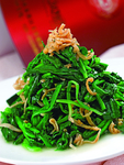 丁香鱼拌菠菜