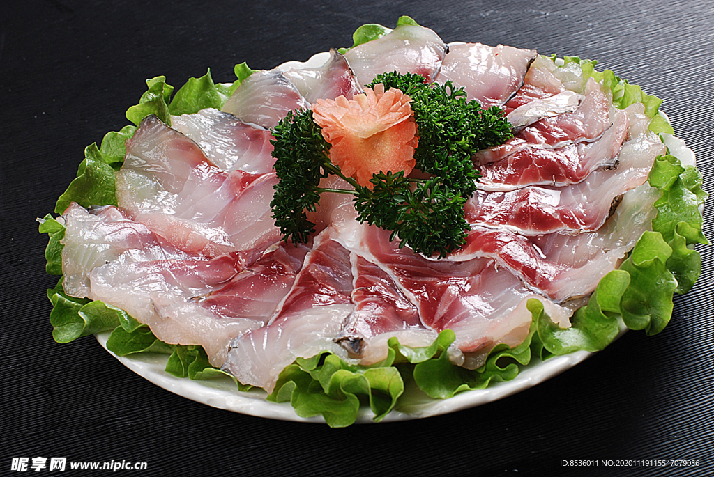 海鲜配料鲜鱼片