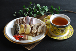 松茸鄂鱼炖蛇