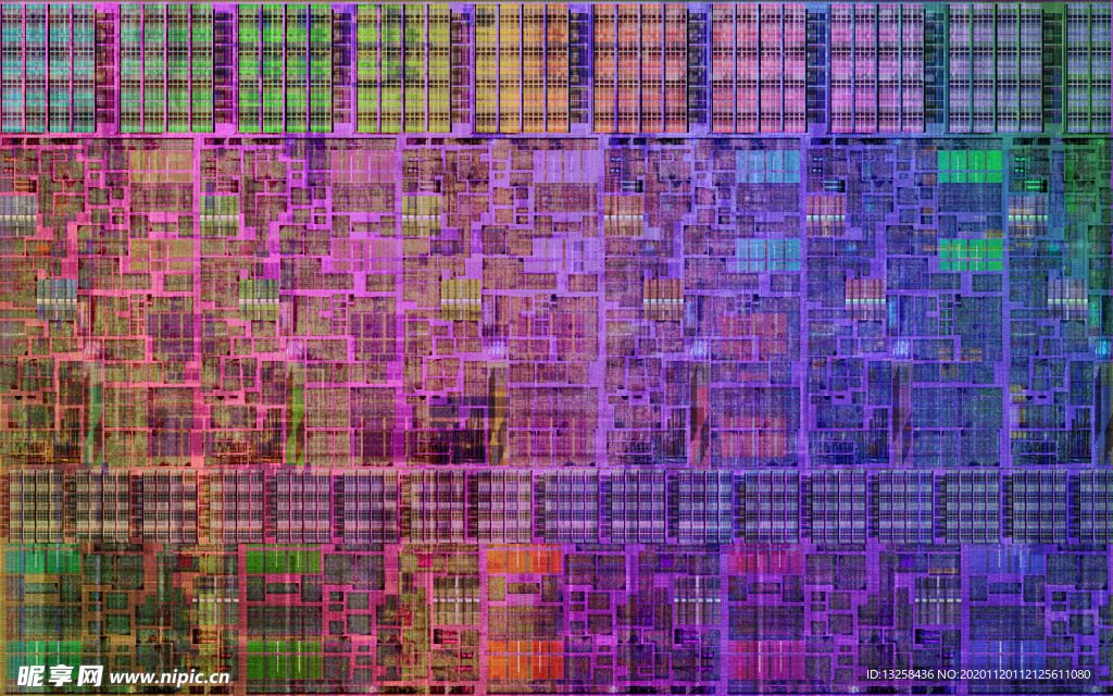 彩色几何渐变抽象背景