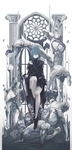 彩色动漫人物插画背景