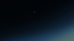 夜晚天空月亮夜色风景