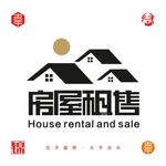 房屋租售矢量logo