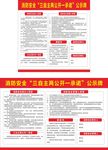 消防安全 三自主两公开一承诺