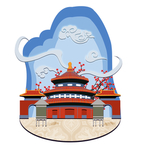 天坛插画