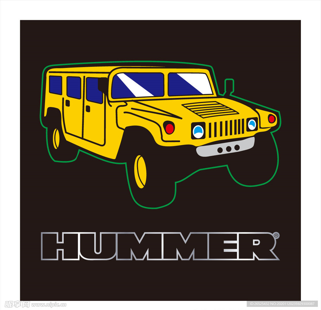 HUMMER 标志矢量