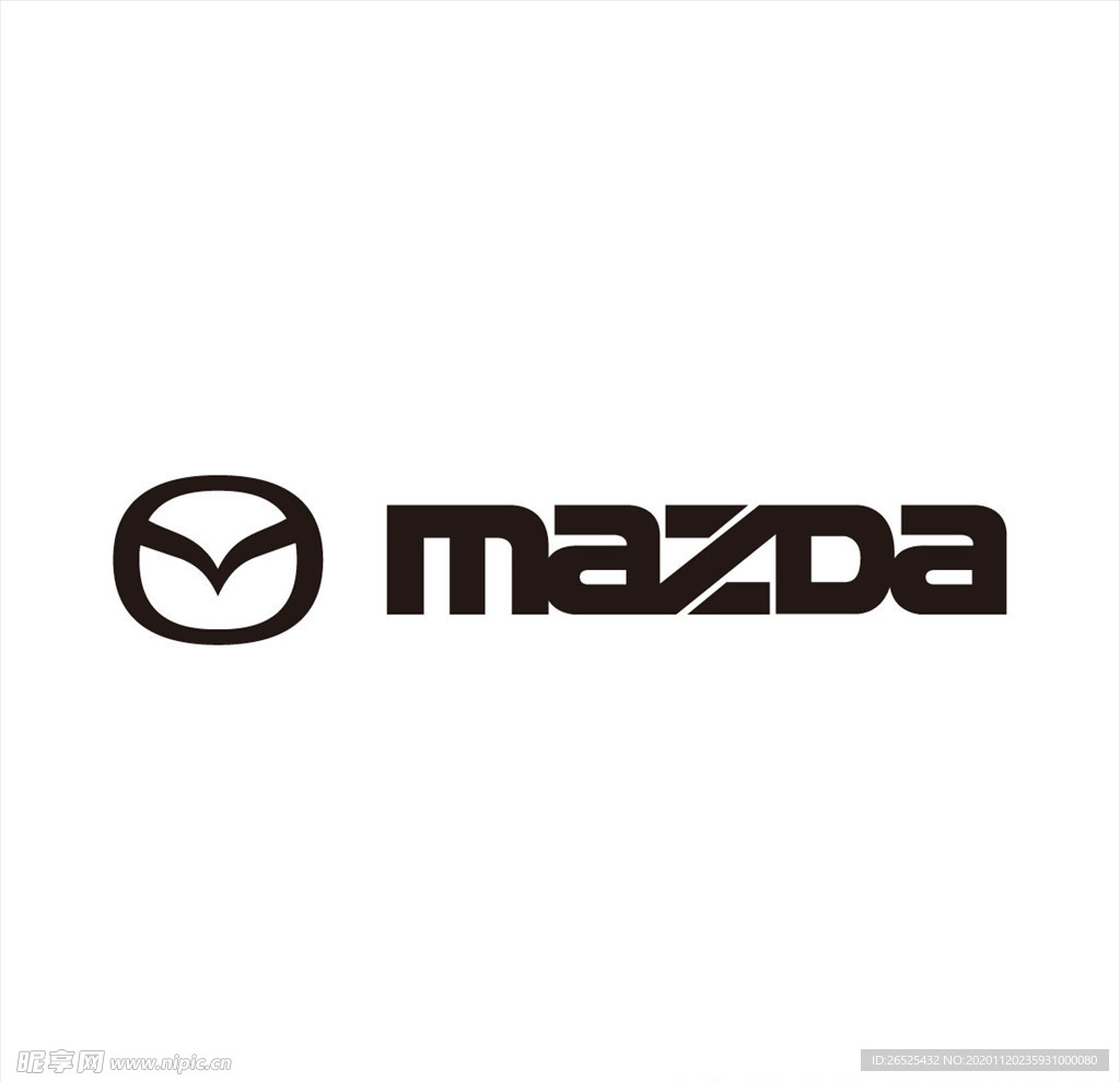 MAZDA 标志矢量