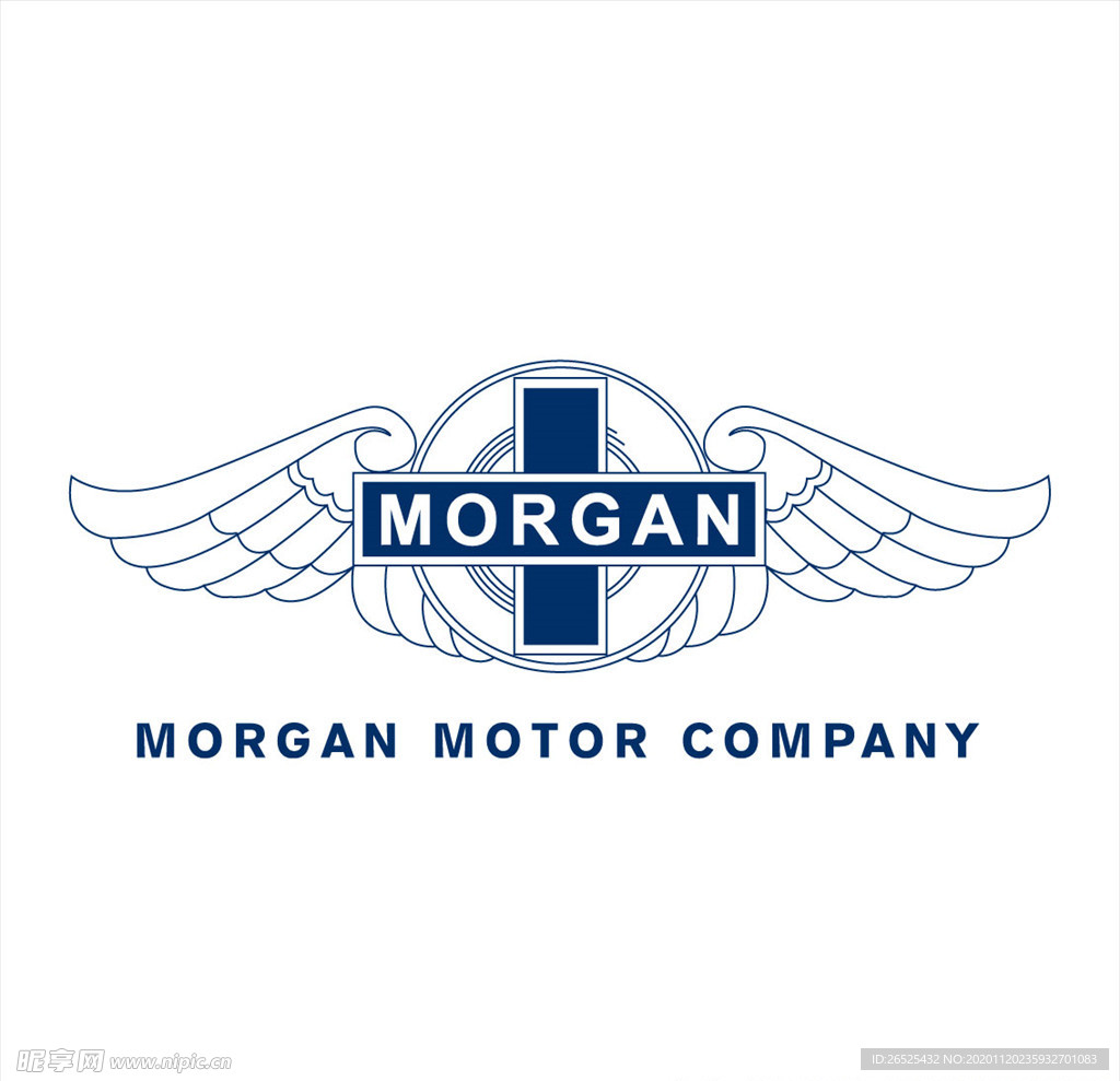 MORGAN 标志矢量