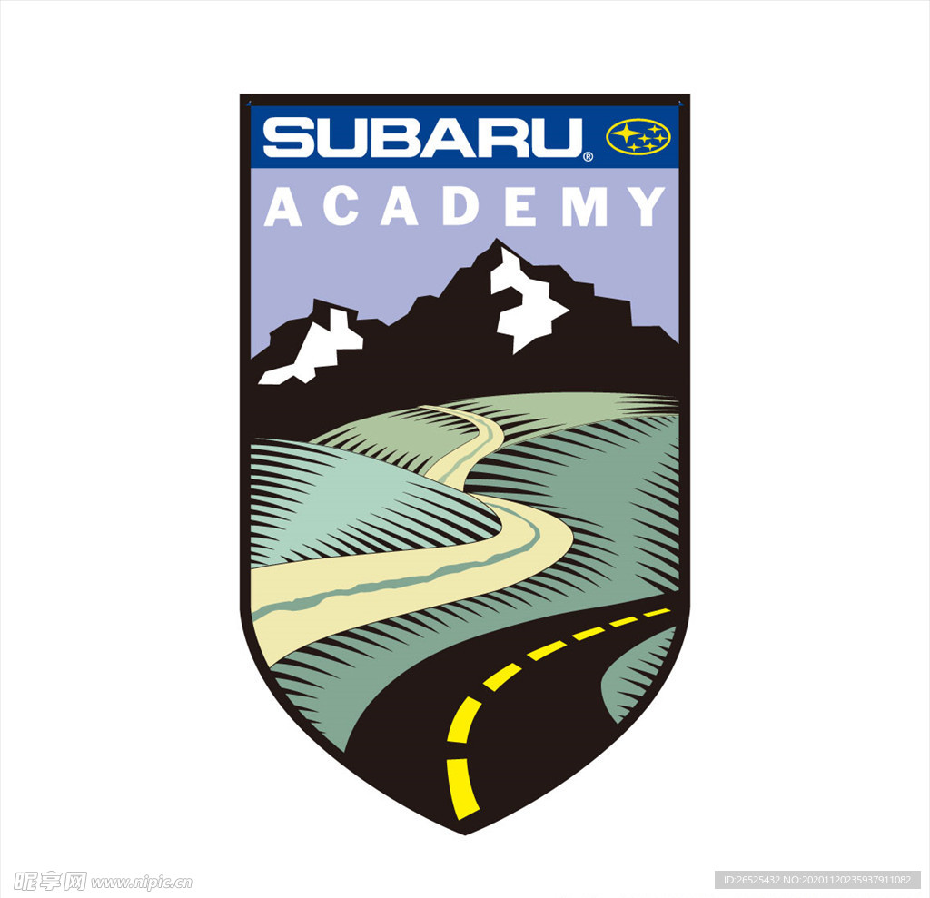 SUBARU 标志矢量