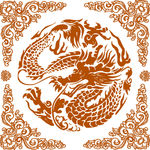 龙手绘素材