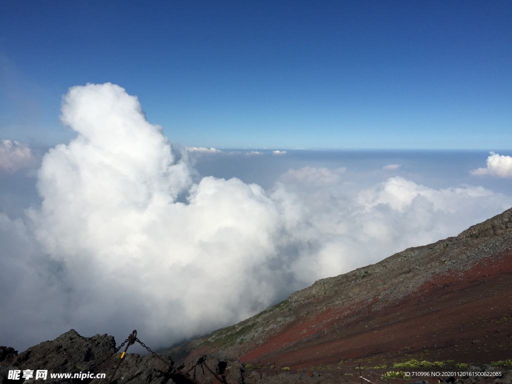 日本富士山云海