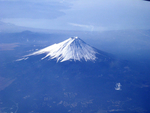 航拍富士山