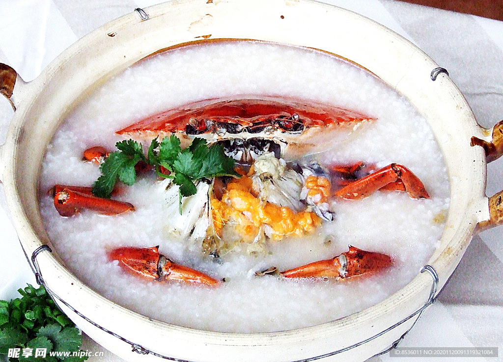膏蟹砂锅粥