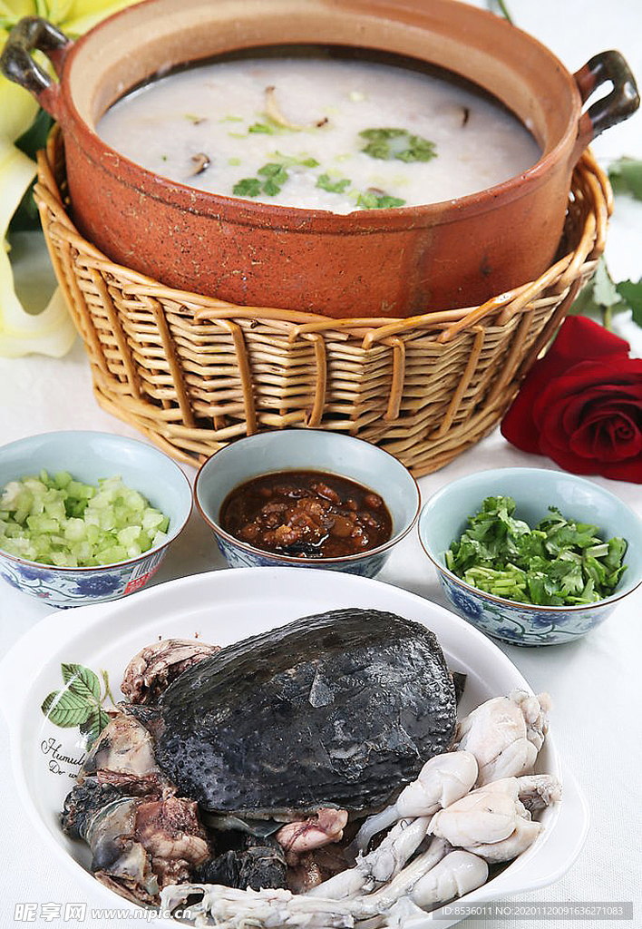 甲鱼田鸡粥