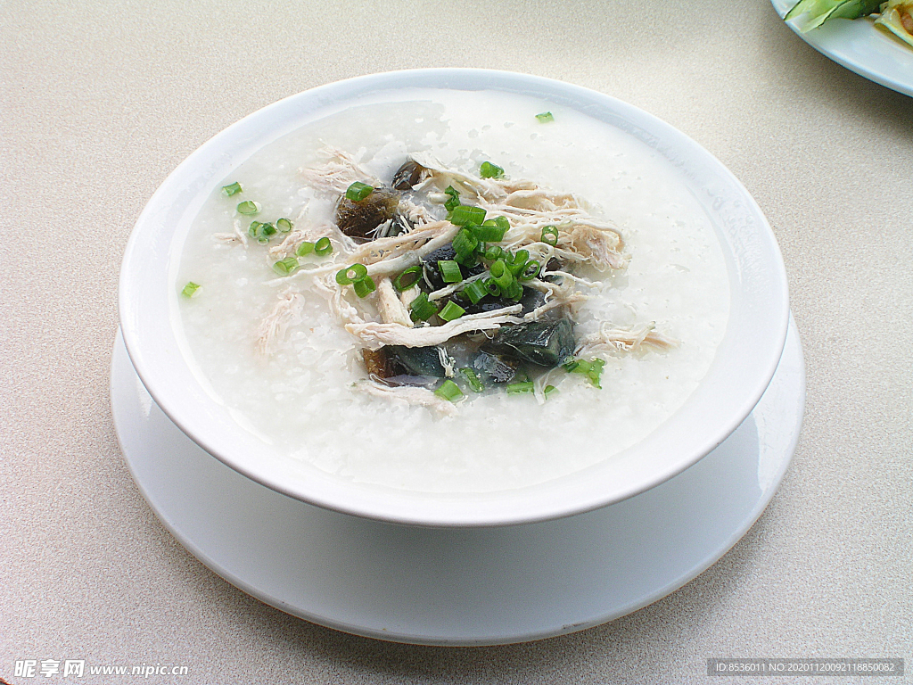 皮蛋瘦肉粥摄影图__传统美食_餐饮美食_摄影图库_昵图网nipic.com