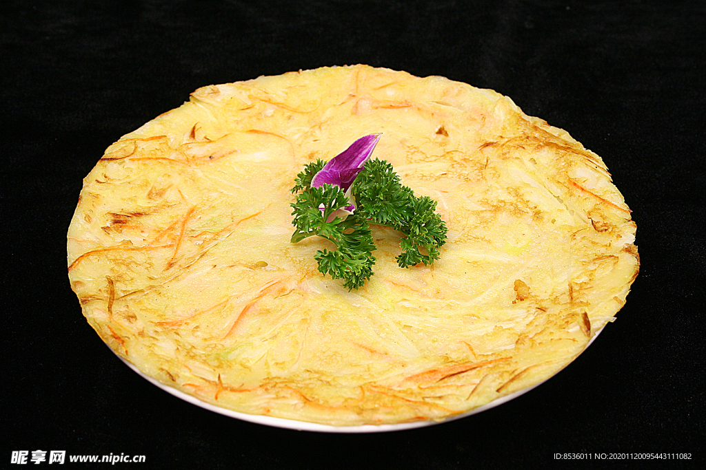 点心葱油煎饼